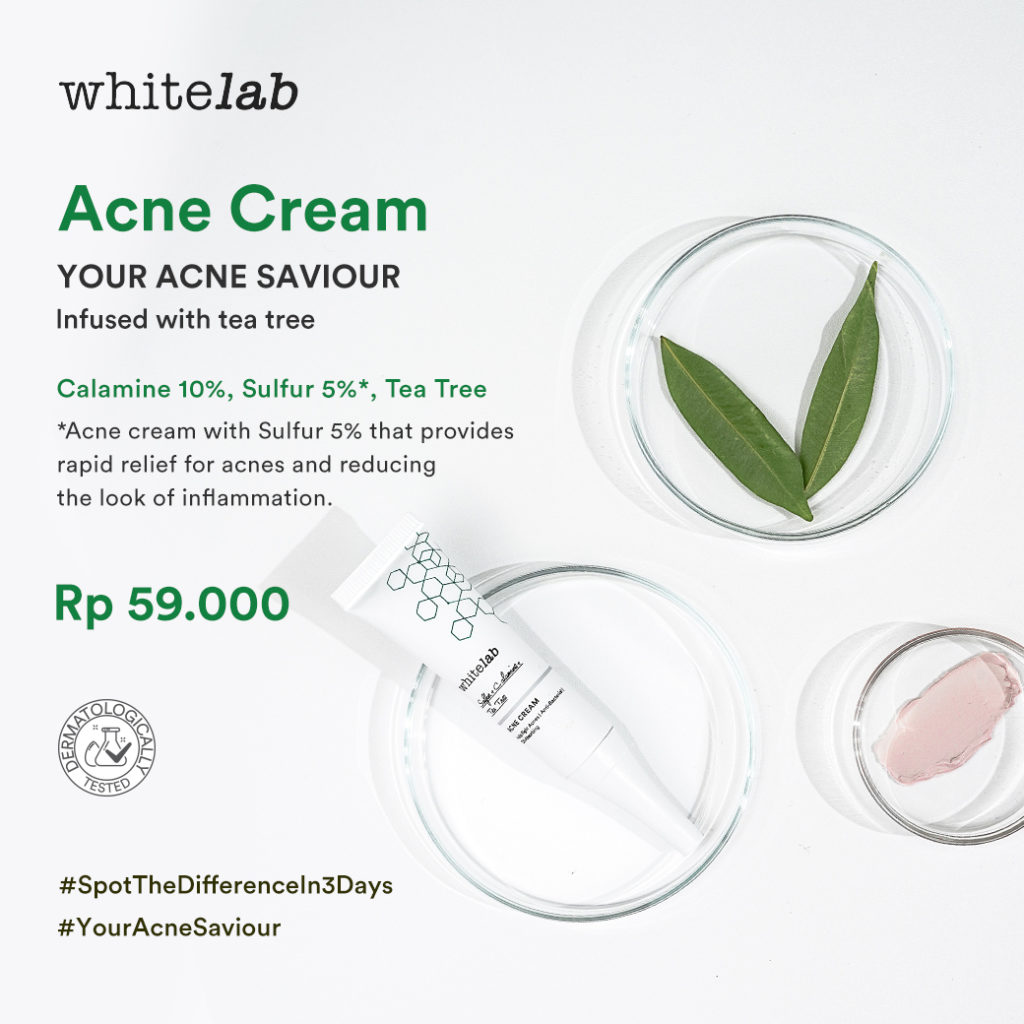 Cream whitelab acne Whitelab Acne